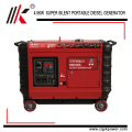 4.5kw 60hz portable engine silent diesel generator to qatar with factory price